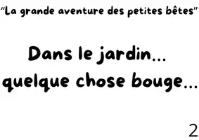 Aperçu - Cartes / Images - “La grande aventure des petites bêtes” - Page 1