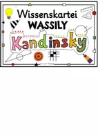 Vorschau - Arbeitsblätter - Wassily Kandinsky – Wissenskartei (differenziert) mit Präsentation - Seite 1
