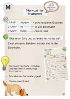 Vorschau - Fördermaterial/Inklusion - Würfelsätze I würfeln und schreiben I Erklärung I Anweisung - Seite 1