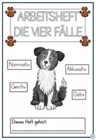 Vorschau - Arbeitsblätter - Arbeitsheft die vier Fälle des Nomens Deutsch 4. Klasse - Seite 1