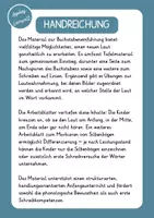 Vorschau - Arbeitsblätter - Buchstabeneinführung E e Tafelbilder und Arbeitsblätter - Seite 1