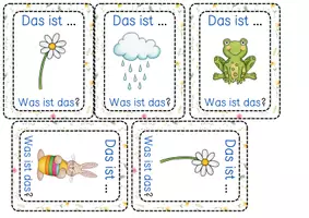Vorschau - Unterrichtsreihen - FRÜHLING / Wortschatz (DaZ / DaF) - Unterrichtsmaterial, Spiele - Seite 2