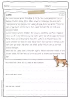Vorschau - Arbeitsblätter - Sachtext Luchs - Seite 3