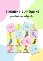 Vista previa - Juegos / Gamificación - PARELLS DE MITJONS: SINÒNIMS I ANTÒNIMS - Portada