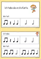 Vorschau - Spiele - Ich habe – Wer hat? Rhythmus – Musik Grundschule (Notenwerte spielerisch üben) - Seite 2