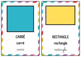 Aperçu - Affichage - Cartes de géométrie maternelle – solides et figures planes (M1 à M3) - Page 2