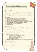 Vorschau - Arbeitsblätter - Kl. 2/3: Schleichdiktat Ein schöner Ostermorgen/ Frühling - Seite 1
