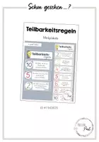 Vorschau - Arbeitsblätter - Teilbarkeitsregeln - Forscherarbeitsblätter - Erarbeitung & Übung - Seite 2