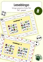 Vorschau - Spiele - Buchstabeneinführung - Lesebingo B (Karibu) - Deckblatt