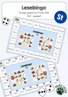Vorschau - Spiele - Buchstabeneinführung - Lesebingo St (Karibu) - Deckblatt