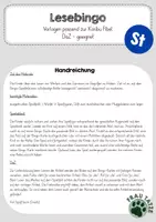 Vorschau - Spiele - Buchstabeneinführung - Lesebingo St (Karibu) - Seite 1