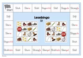 Vorschau - Spiele - Buchstabeneinführung - Lesebingo St (Karibu) - Seite 3
