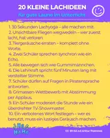 Vorschau - Anderer Materialtyp - 20 kleine Lachideen für gute Laune im Unterricht - Seite 1