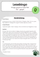 Vorschau - Spiele - Buchstabeneinführung - Lesebingo Ü (Karibu) - Seite 1