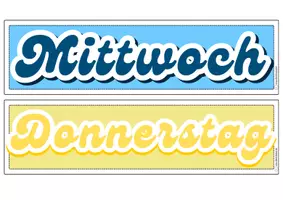 Vorschau - Anderer Materialtyp - Stundenplan Tafel Schilder - Seite 3
