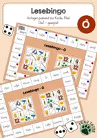 Vorschau - Spiele - Buchstabeneinführung - Lesebingo Ö (Karibu) - Deckblatt