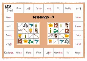 Vorschau - Spiele - Buchstabeneinführung - Lesebingo Ö (Karibu) - Seite 3