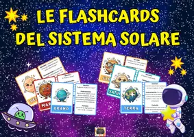 anteprima - Flashcard - 🚀 LE FLASHCARDS ILLUSTRATE DEL SISTEMA SOLARE - Pagina 2