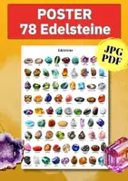 Vorschau - Poster - Materialpaket Edelsteine – Sofort einsetzbare Poster & Bildkarten für Unterricht & Freiarbeit - Seite 1