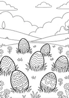 Vorschau - Mal- und Bastelvorlagen - Ostern Ausmalbilder - Seite 2