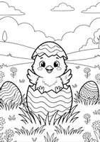 Vorschau - Mal- und Bastelvorlagen - Ostern Ausmalbilder - Seite 3