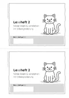 Vorschau - Arbeitsblätter - Lesen üben Klasse 1 – Sätze verstehen und handeln | Heft 2 (Kl. 1–2) mit Silbengliederung - Seite 2