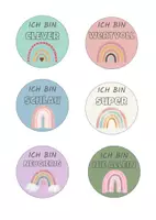 Vorschau - Poster - Affirmationsspiegel – stärkende Gedanken für Kinder - Seite 1