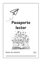 Vista previa - Hojas de trabajo - Pasaporte lector en castellano y en galego. - Portada