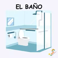 Vista previa - Juegos / Gamificación - Megapack: vocabulario La casa y el baño + 20 verbos de acción. - página 2