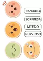 Vista previa - Hojas de trabajo - Emociones (euskera y castellano) - página 2
