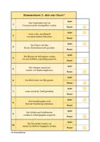 Vorschau - Aufgabenkarten - Klammerkarten: Aktiv & Passiv - Seite 3