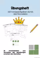 Vorschau - Arbeitsblätter - Übungsheft - Königsaufgaben Einmaleins - Deckblatt