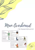 Vorschau - Arbeitsblätter - Man overboard- Diskussion, Argumentation und Spaß - Deckblatt