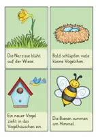 Vorschau - Arbeitsblätter - Kl. 2/3: Schleichdiktat Ein schöner Ostermorgen/ Frühling - Seite 3