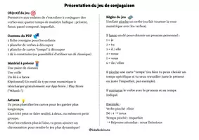 Aperçu - Matériel interactif - Conjugaison - jeu facile - Page 2