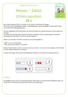 Vorschau - Fördermaterial/Inklusion - Klettmappe 1 - ZR 5 Menge/Zählen - Seite 1