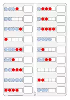 Vorschau - Fördermaterial/Inklusion - Klettmappe 1 - ZR 5 Menge/Zählen - Seite 2