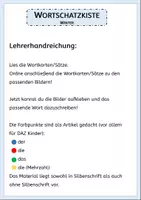 Vorschau - Fördermaterial/Inklusion - Wortschatzdose Winter - Seite 1