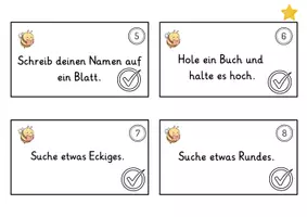 Vorschau - Fördermaterial/Inklusion - Lesen in Bewegung Klasse 1/2 : Leseaufträge für das Klassenzimmer - Seite 2