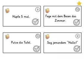 Vorschau - Fördermaterial/Inklusion - Lesen in Bewegung Klasse 1/2 : Leseaufträge für das Klassenzimmer - Seite 3