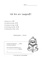 Vorschau - Arbeitsblätter - Leseprofi 3 für die 3. Klasse - Seite 1