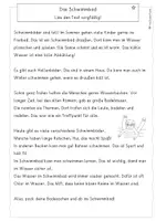 Vorschau - Arbeitsblätter - Lesekompetenz Sommer, Die Geschichte des Schwimmbades, Sachtext differenziert, Klasse 3, 4 - Seite 2