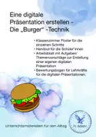 Vorschau - Unterrichtsreihen - Eine digitale Präsentation erstellen - Die „Burger“-Technik - Deckblatt