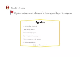 Vista previa - Unidades / Secuencias / Situaciones de Aprendizaje - Máquina de acentuar - Acentuación divertida - página 3