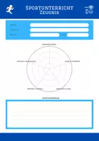 Vorschau - Fördermaterial/Inklusion - Sportunterricht (Bewegung und Sport) - Noten (Schulnachricht) - Seite 1