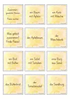 Vorschau - Spiele - Zusammengesetzte Nomen Paare suchen - Seite 2