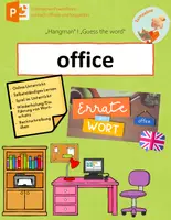 Vorschau - Spiele - Guess the word_office_interaktive PowerPoint - Deckblatt