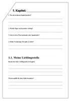 Vorschau - Arbeitsblätter - Lesebegleitheft/Lesetagebuch - Der fliegende Klassenscooter - Seite 3