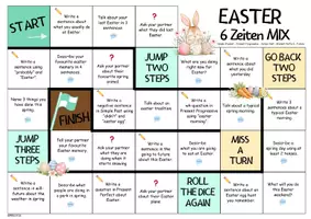 Vorschau - Spiele - 6 ZEITEN MIX 🎲 Oster Würfelspiel (Easter) - Seite 2