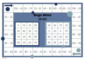 Vorschau - Spiele - Mathe - Bingo - ZR 100 nur mit Zehnerzahlen - Seite 3